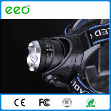 High power xml-t6 zoom led headlamp